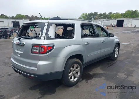 2013 GMC Acadia Sle-2 из США, поврежденный, VIN 1GKKRPKDXDJ233637